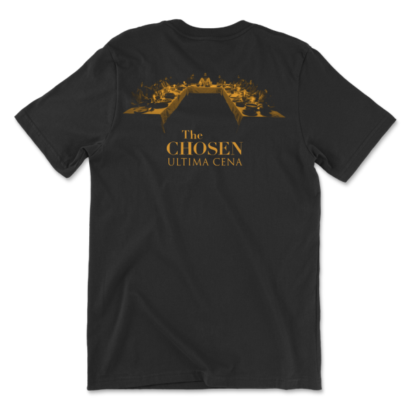 T-shirt Nera Ultima Cena