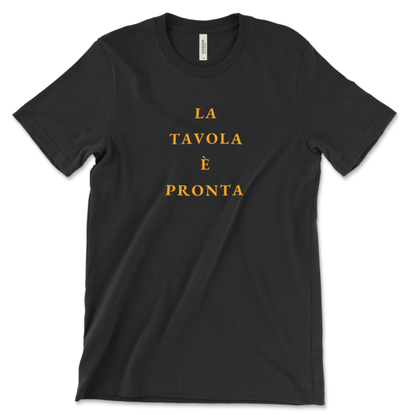 T-shirt Nera Ultima Cena - immagine 3